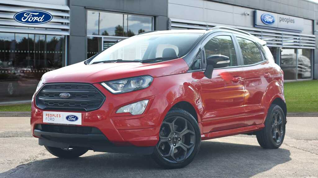 Compare Ford Ecosport St-line LM69JHV Red