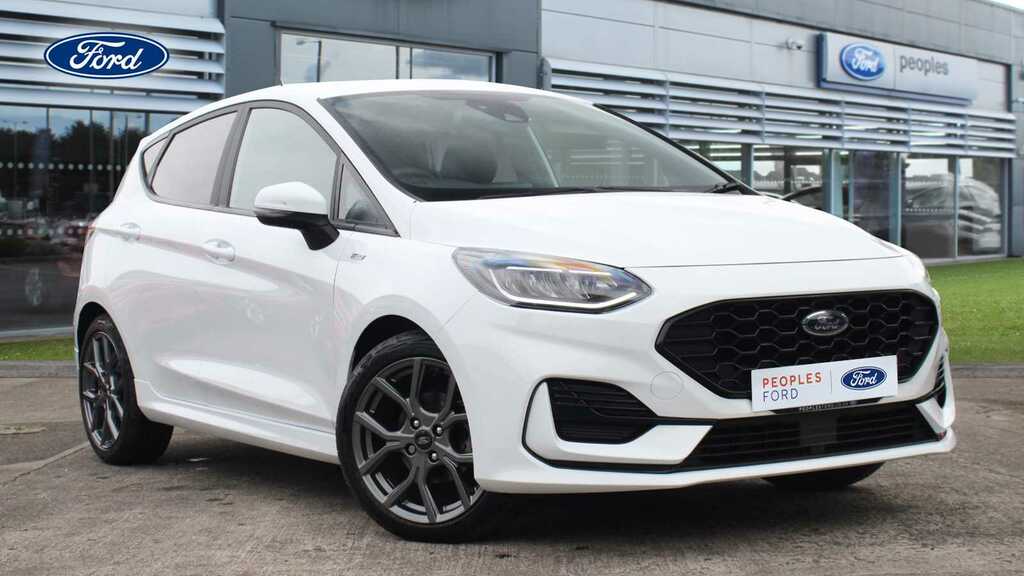 Compare Ford Fiesta 1.0 Ecoboost St-line MW22AWR White