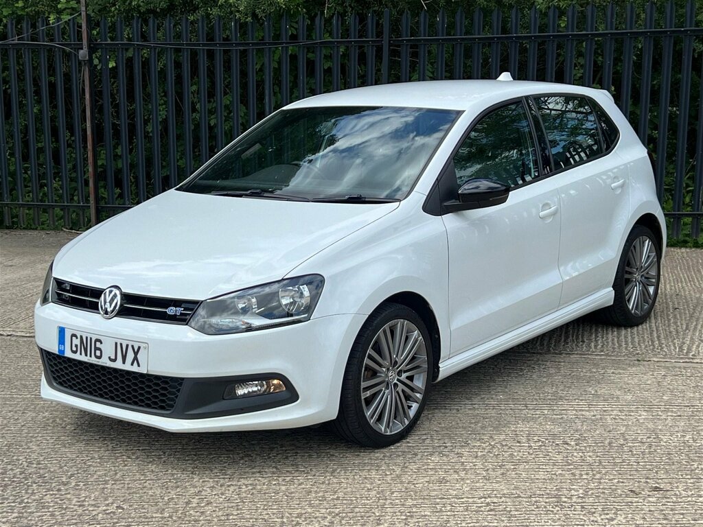 Compare Volkswagen Polo Bluegt GN16JVX White