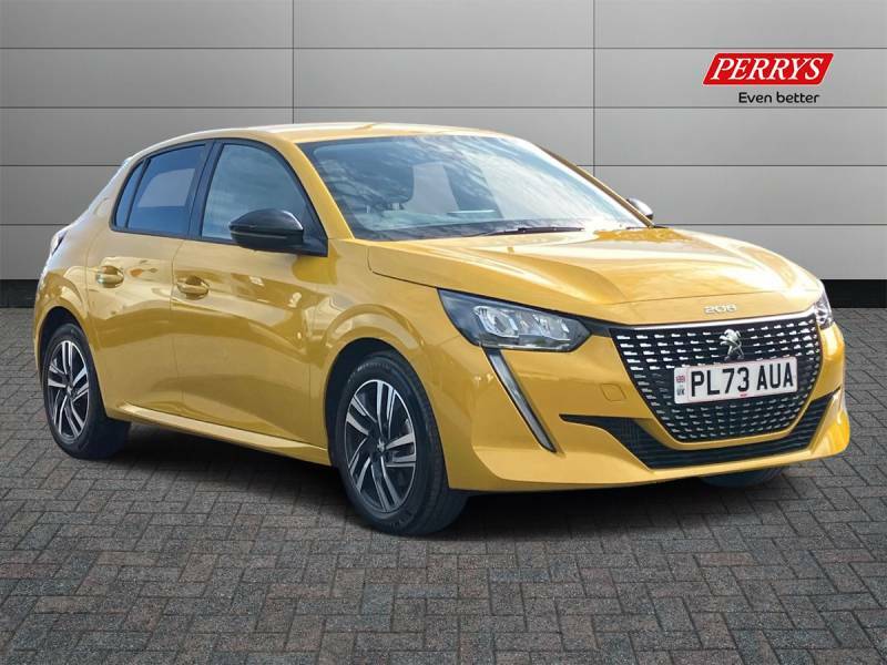 Compare Peugeot 208 Petrol PL73AUA Yellow