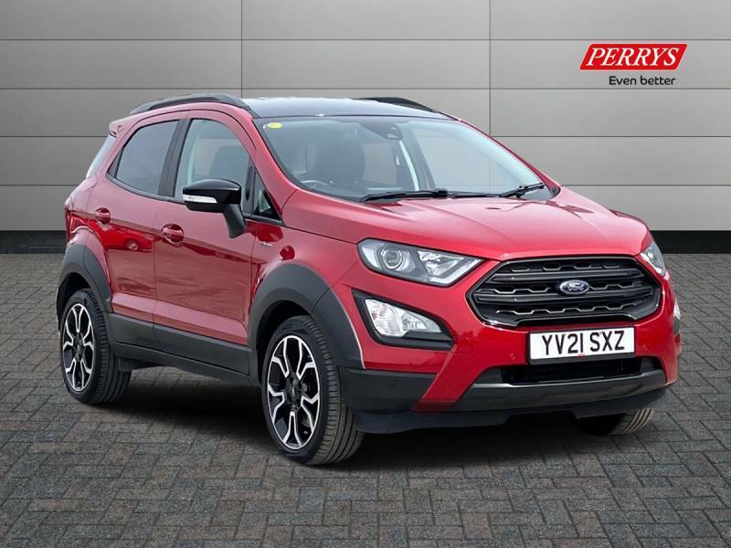 Compare Ford Ecosport Petrol YV21SXZ Red