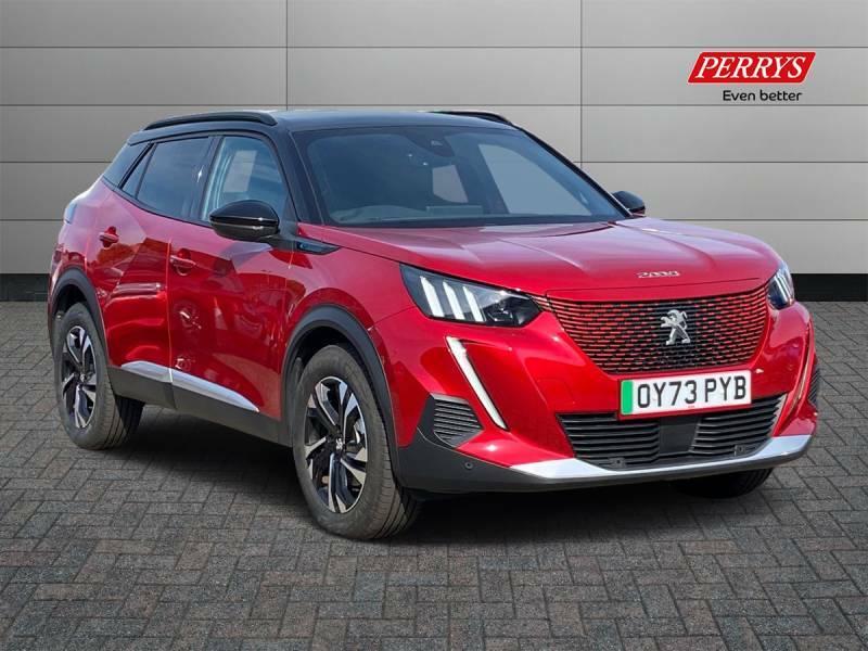 Compare Peugeot 2008 Electric OY73PYB Red