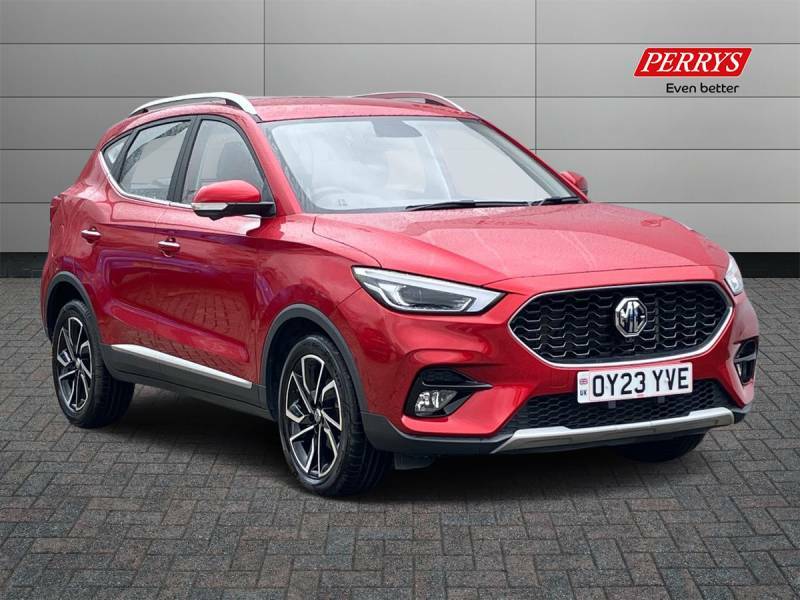 Compare MG ZS Petrol OY23YVE Red