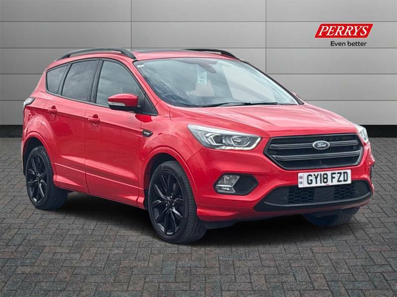 Compare Ford Kuga Diesel GY18FZD Red