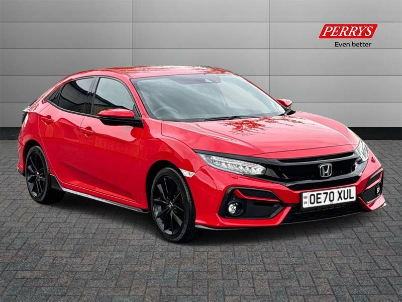 Compare Honda Civic Hatchback OE70XUL Red