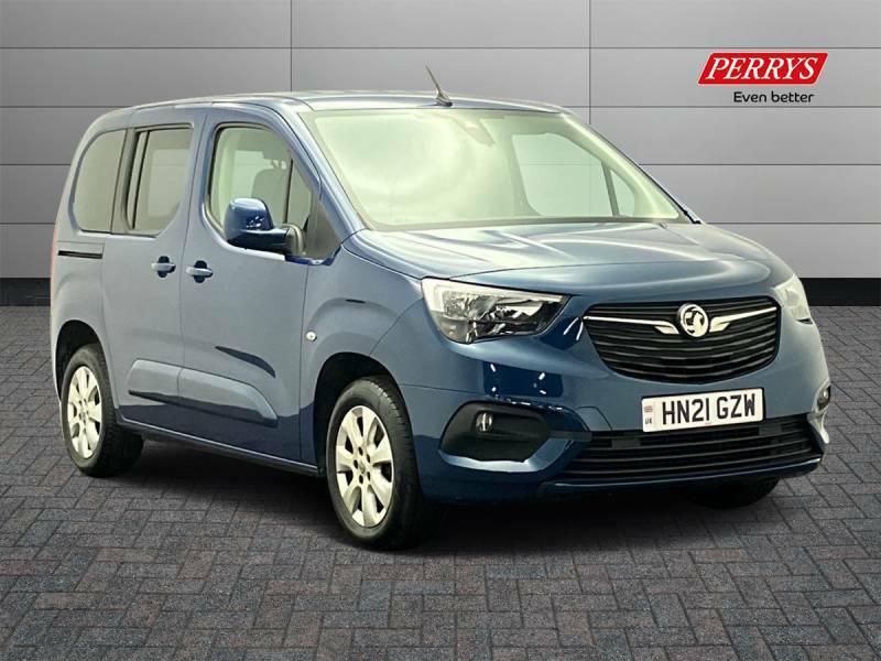 Compare Vauxhall Combo Life Estate HN21GZW Blue