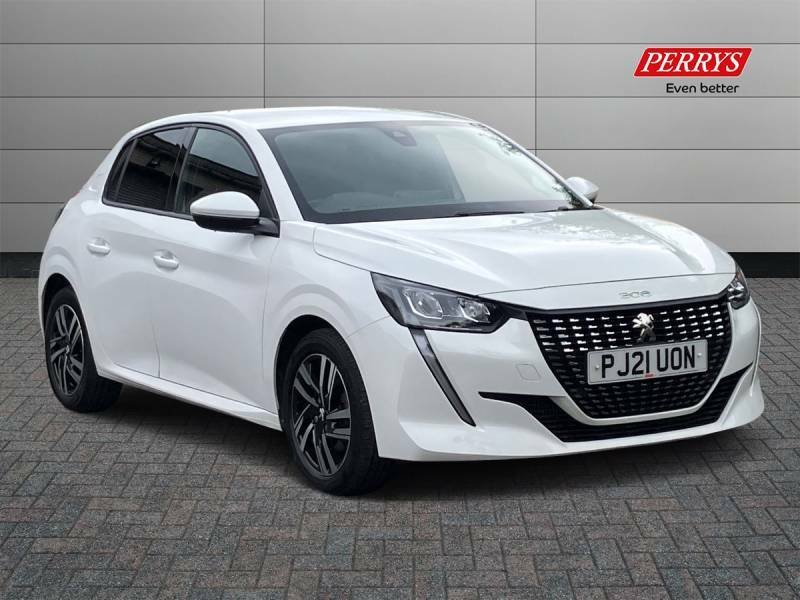 Compare Peugeot 208 Petrol PJ21UON White