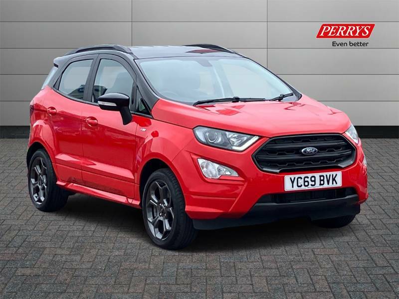 Compare Ford Ecosport Petrol YC69BVK Red