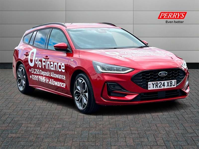 Compare Ford Focus Focus St-line X Mhev YR24XBJ Red