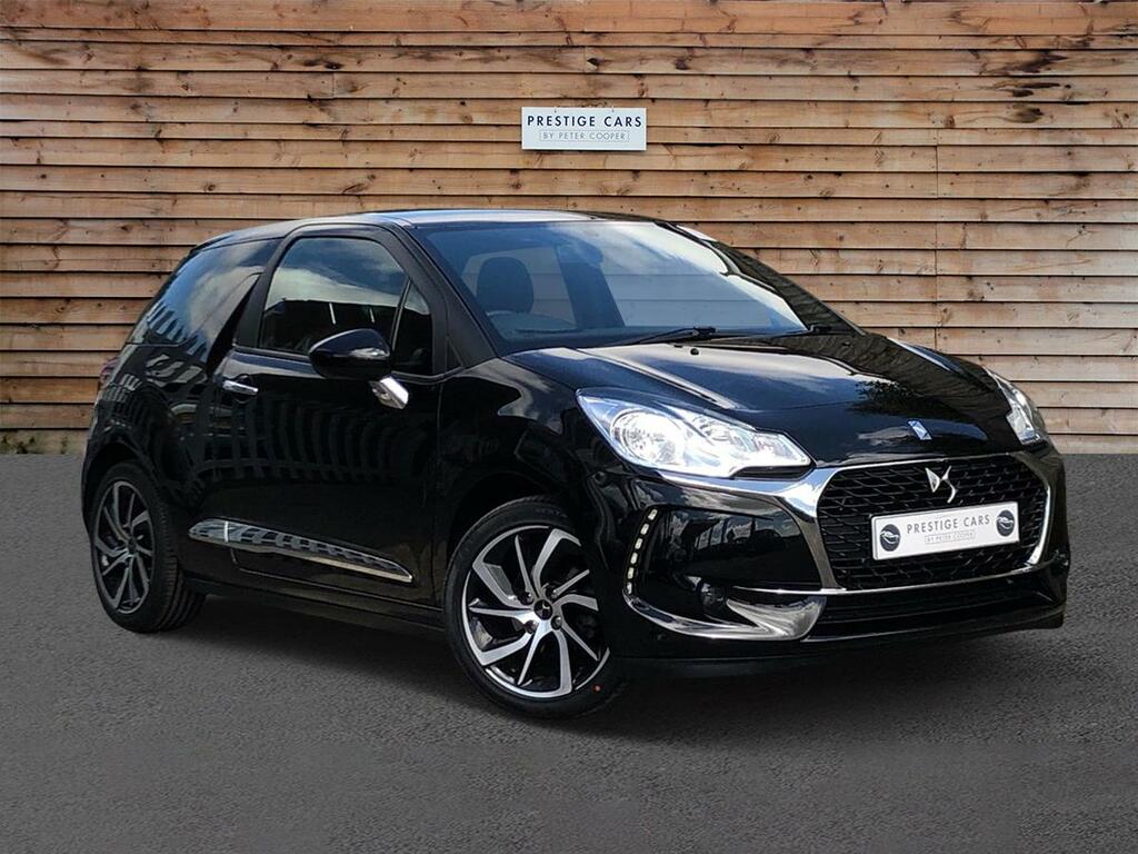 Compare DS DS 3 1.2 Puretech Connected Chic Euro 6 MA67GKU Black