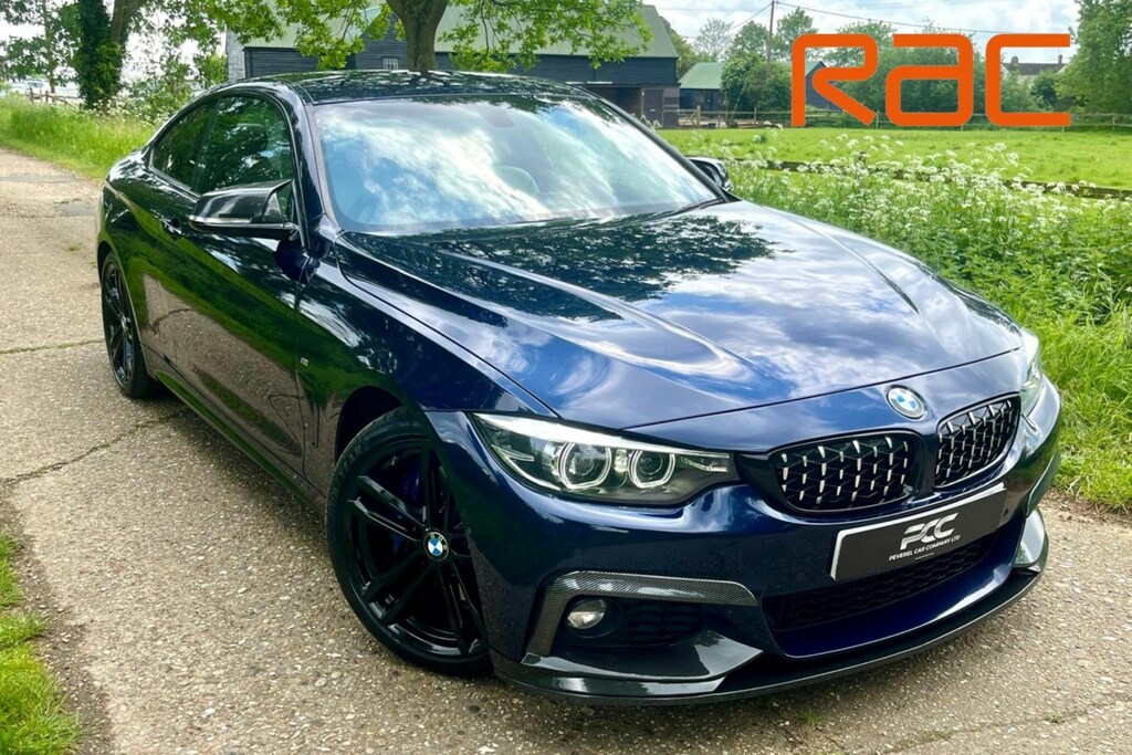 Compare BMW 4 Series 420D 190 M Sport Professional Media YB69DDE Blue
