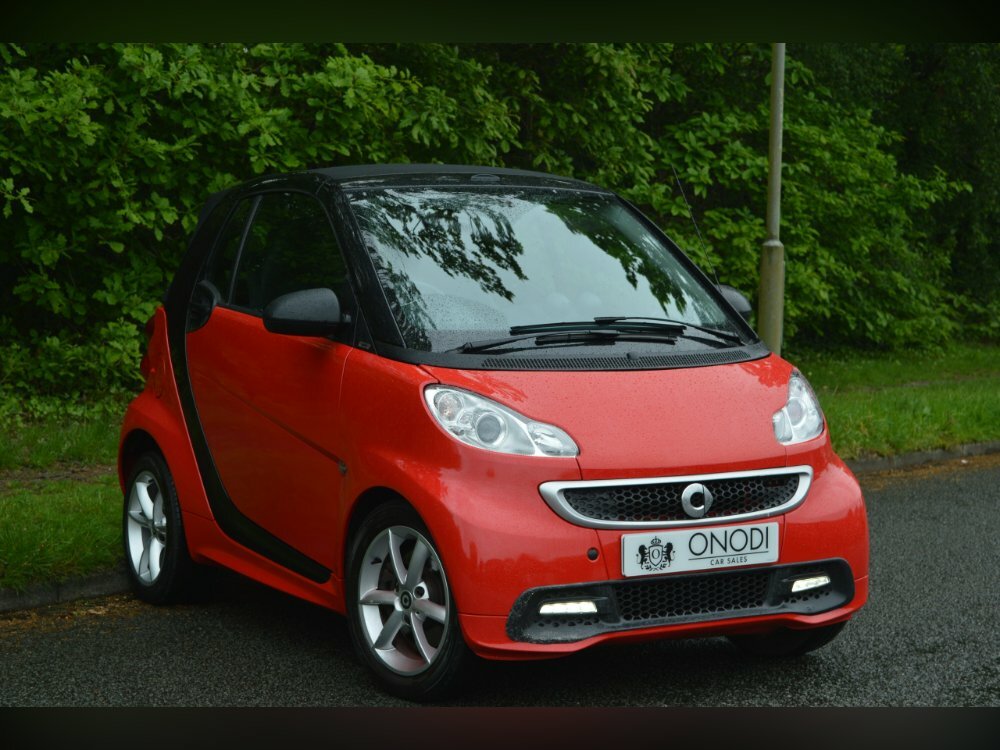 Compare Smart Fortwo Cabrio 1.0 Mhd Pulse Cabriolet Softtouch Euro BF62VPT Red