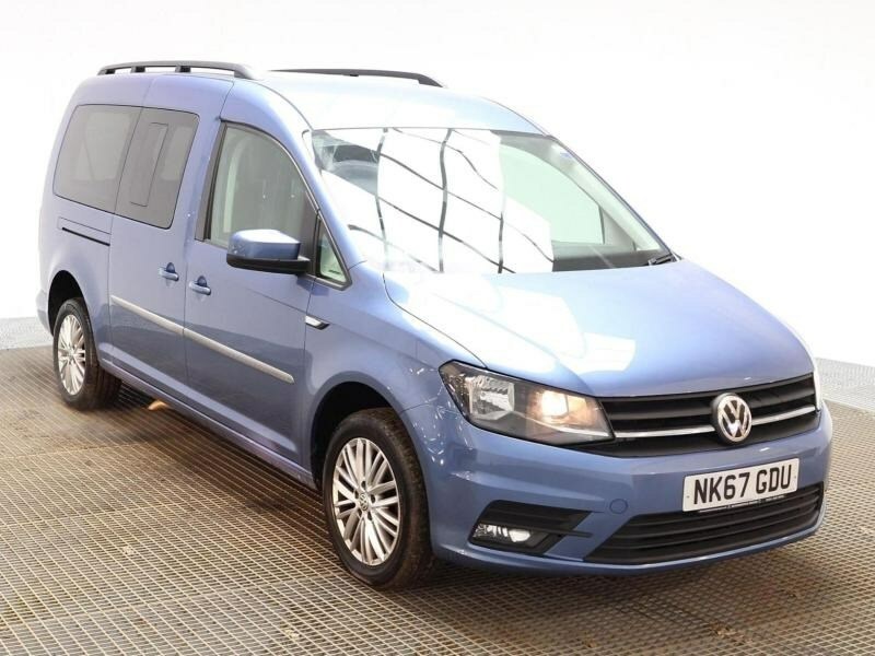 Compare Volkswagen Caddy Maxi Life C20 2.0 Tdi Wheelchair Accessible Disabled Adapted NK67GDU Blue