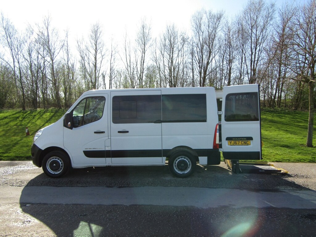 Compare Renault Master Sl28 Business Wheelchair Accessible Disa YJ67CNC White