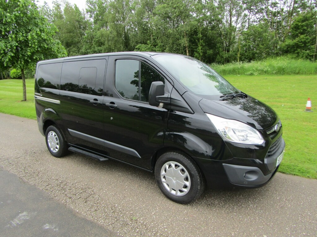 Compare Ford Tourneo Custom 6 Seats 2.0 Tdci Wheelchair Accessible Disabled Mo SF17BPE Black