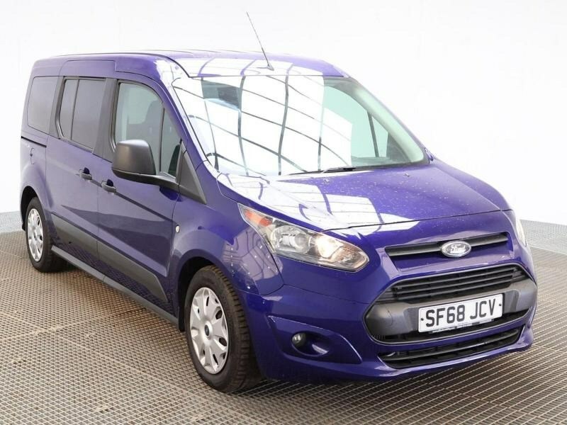 Compare Ford Grand Tourneo Connect 5 Seats Allied 1.5 Tdci Wheelchair Accessible Disa SF68JCV Blue