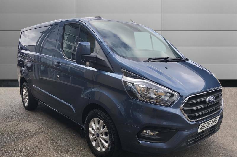 Compare Ford Transit Custom 2.0 Ecoblue 130Ps Low Roof Limited Van HG70AMO Blue
