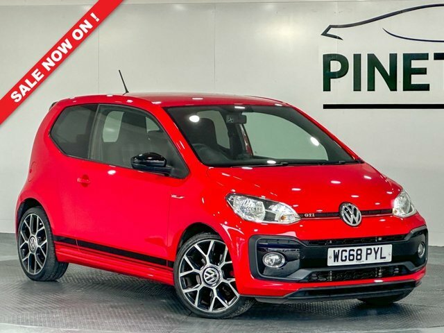 Compare Volkswagen Up 1.0 Up Gti 114 Bhp WG68PYL Red