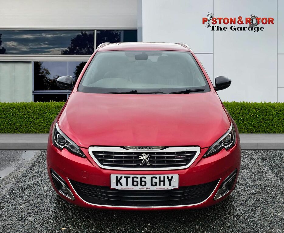 Compare Peugeot 308 308 Gt Line Sw Hdi Blue Ss KT66GHY Red