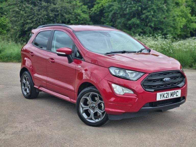 Compare Ford Ecosport 1.0 Ecoboost 125 St-line YK21MPC Red