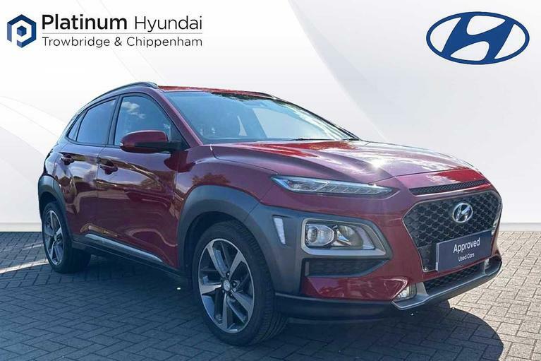 Compare Hyundai Kona Kona Premium EJ19CDF Red