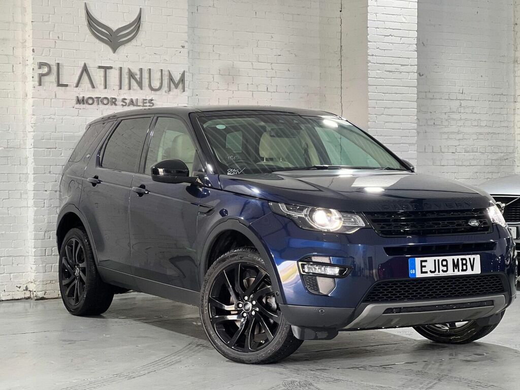 Compare Land Rover Discovery Sport 2.0 Sd4 Hse Luxury 4Wd Euro 6 Ss 2019 EJ19MBV Blue