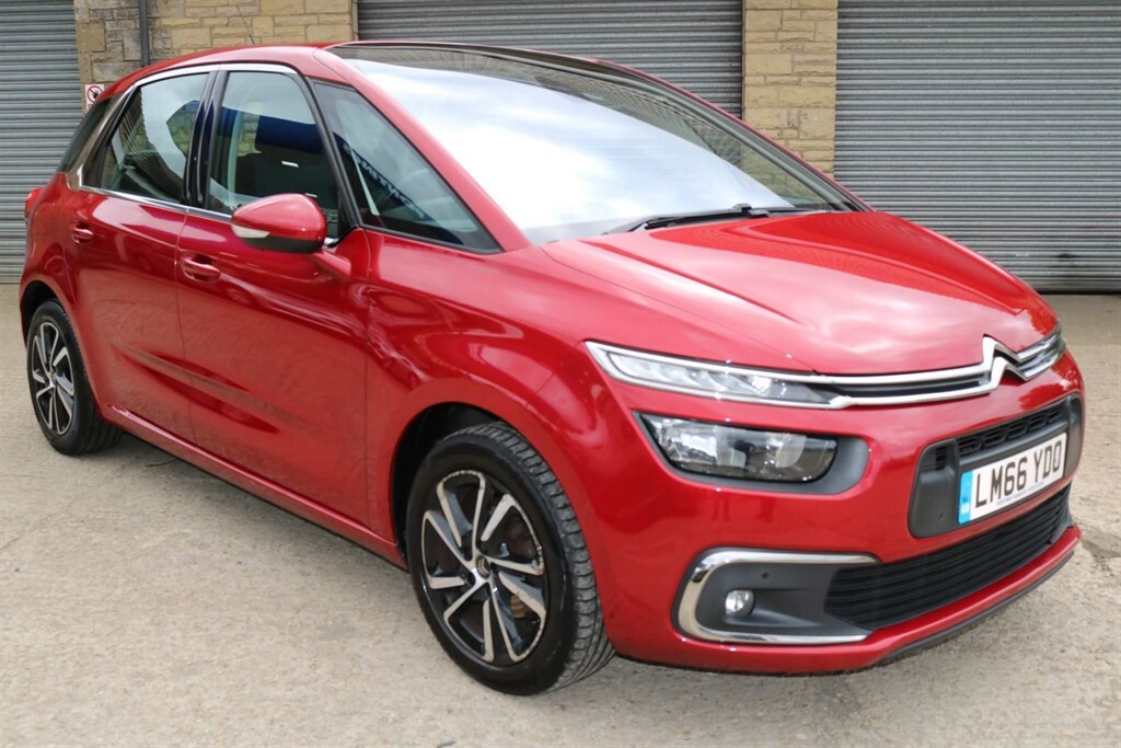 Compare Citroen C4 Picasso 1.6 Bluehdi Feel Euro 6 Ss LM66YDO Red