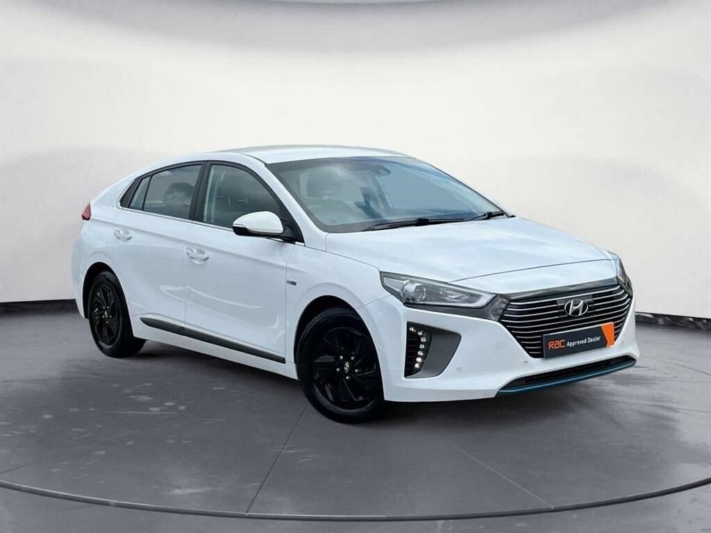 Compare Hyundai Ioniq 1.6 H-gdi Premium Se Dct Euro 6 Ss AF69CXW White