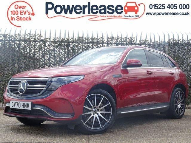 Compare Mercedes-Benz EQC Eqc 400 4Matic Amg Line 403 Bhp GV70HNM Red