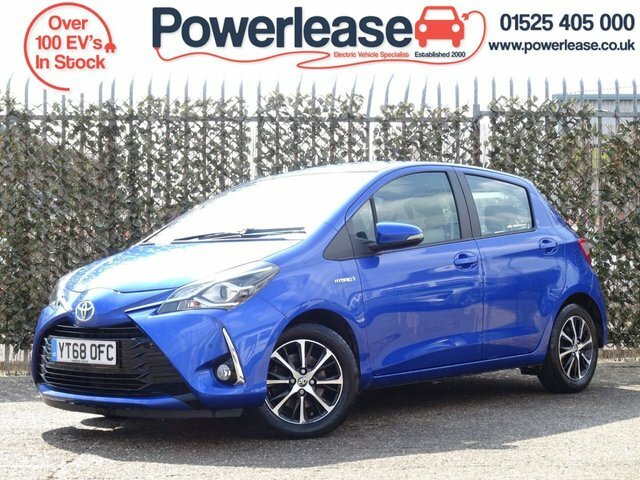 Compare Toyota Yaris Icon Tech YT68OFC Blue