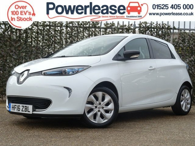 Renault Zoe Dynamique Nav 22Kwh Battery Lease 92 Bhp White #1