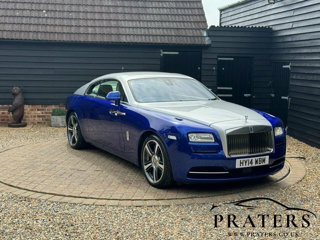 Rolls-Royce Wraith V12 624 Bhp Blue #1