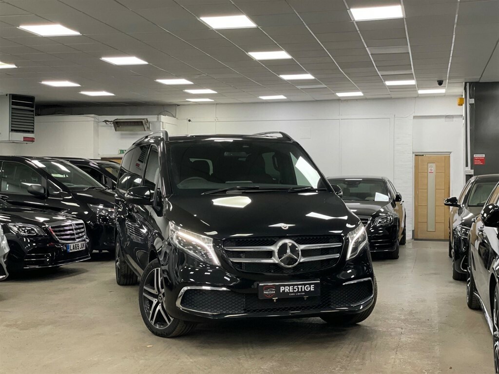 Compare Mercedes-Benz V Class V 220 Sport D WA72UGZ Black
