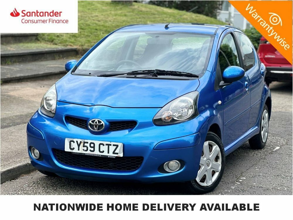 Compare Toyota Aygo 1.0 Vvt-i Blue Mmt CY59CTZ Blue