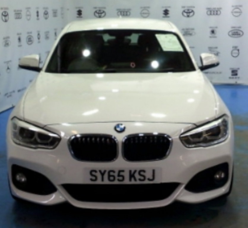 BMW 1 Series M Sport White #1