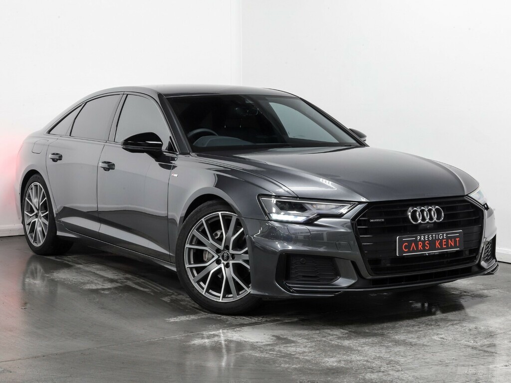 Compare Audi A6 40 Tdi Quattro Black Edition S Tronic Tech EO23ZBR Grey