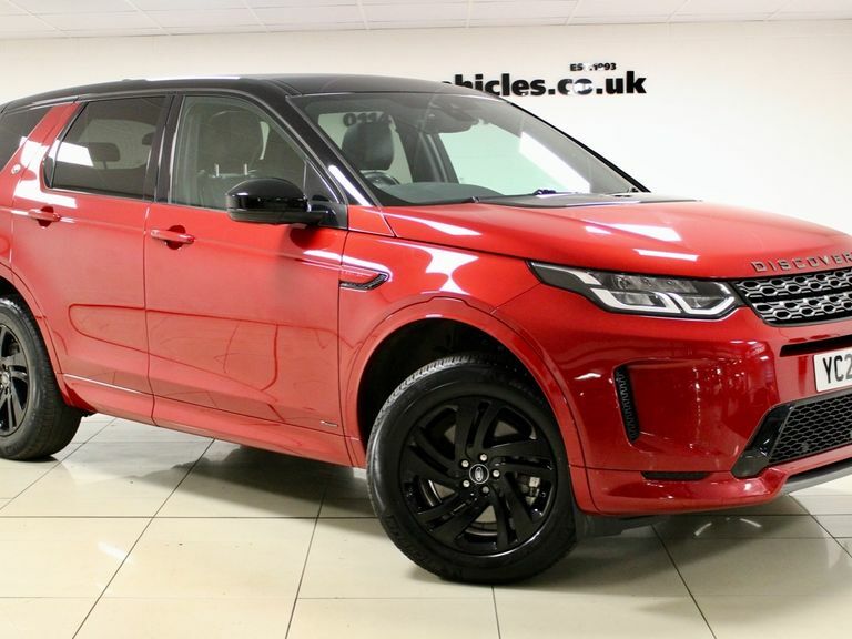 Land Rover Discovery Sport 2.0 D180 R-dynamic S Black Pack Red #1