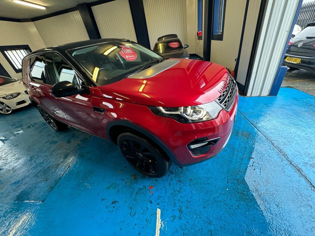 Compare Land Rover Discovery Sport 4X4 2.0 Td4 Hse 4Wd Euro 6 Ss 201868 CX68NKZ Red