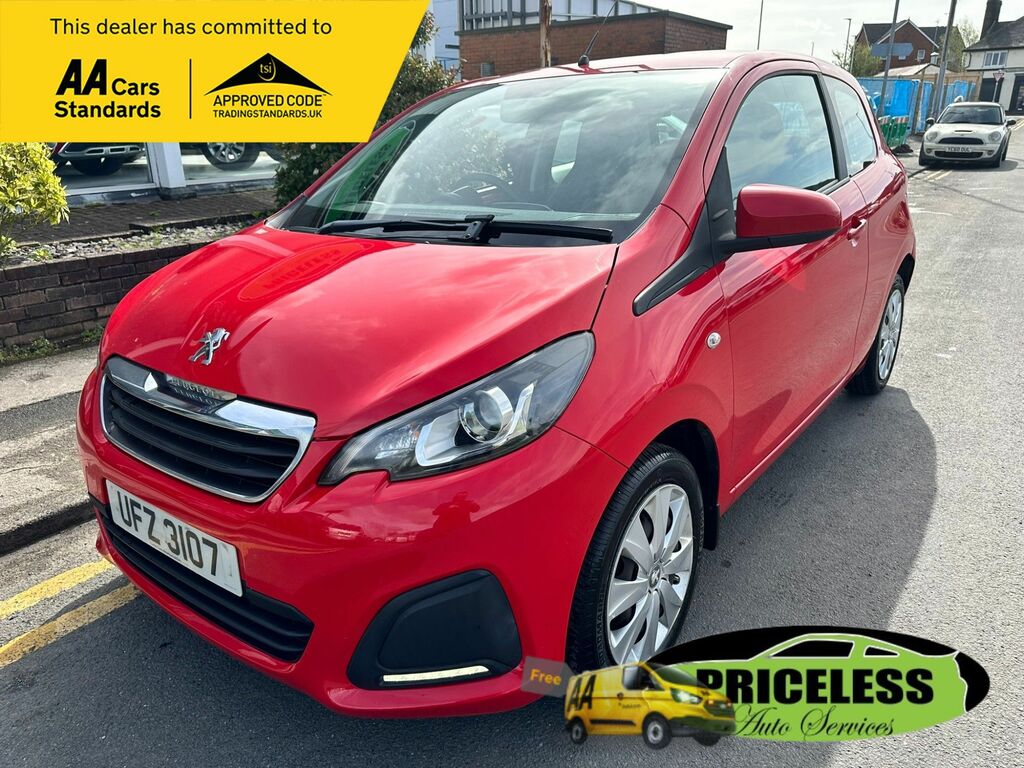 Compare Peugeot 108 1.0 Active 68 Bhp Ulez Ultra Low Emission Zone UFZ3107 Red