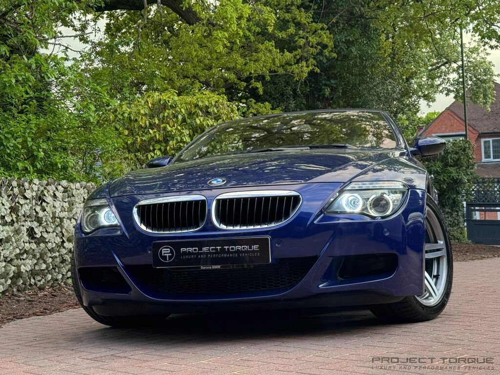 Compare BMW M6 Convertible M6MKX Blue
