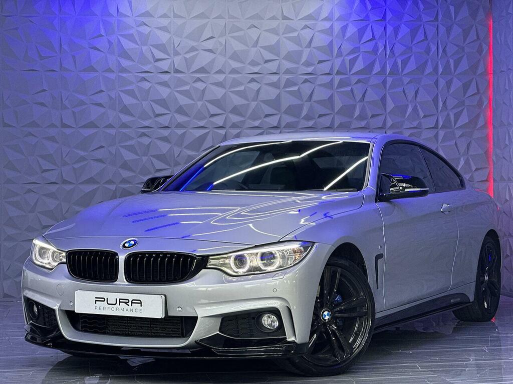 BMW 4 Series 420D M Sport Stunning High Spec U486 Ulez Silver #1