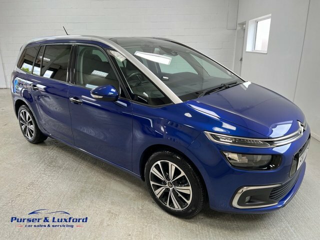 Compare Citroen Grand C4 Picasso Bluehdi Flair Ss Eat6 FH17TLY Blue