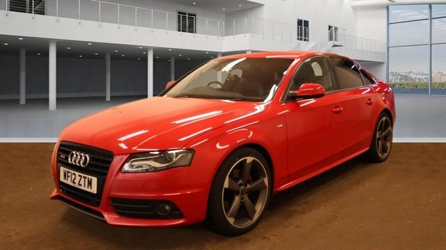 Compare Audi A4 Saloon WF12ZTM Red