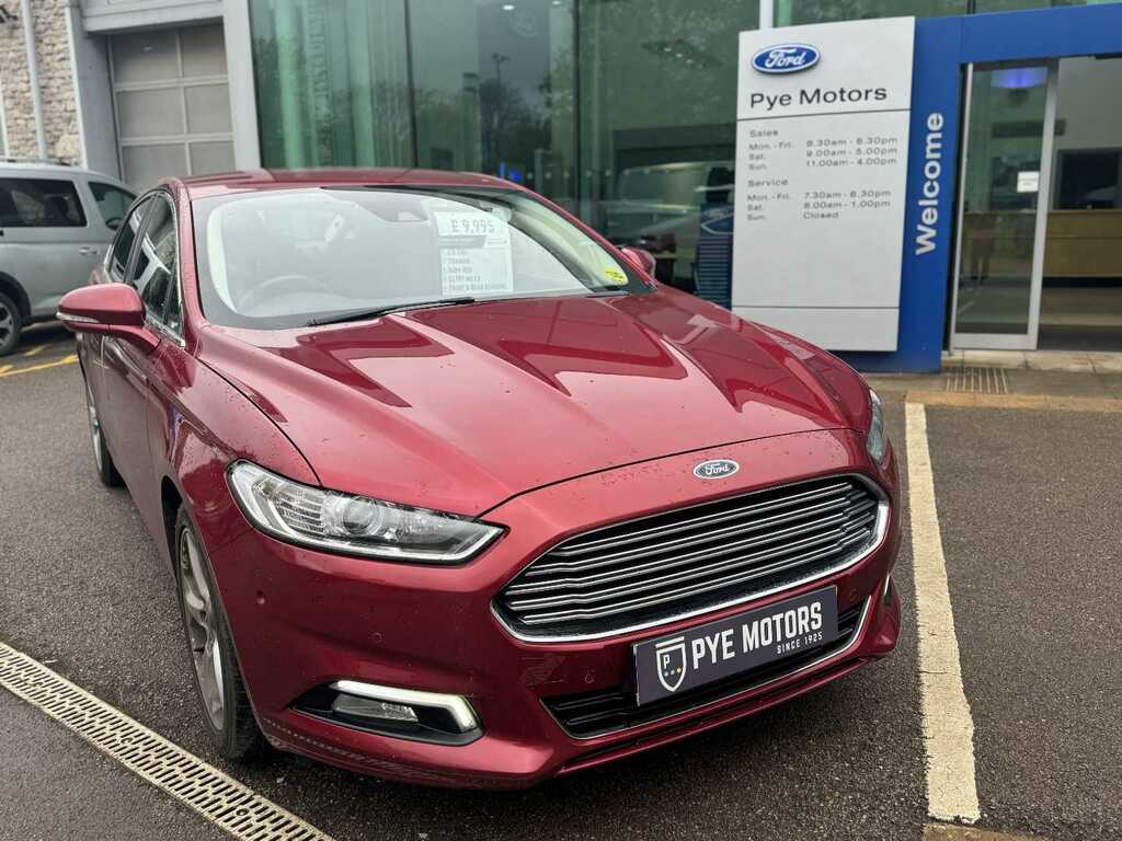 Compare Ford Mondeo 2.0 Tdci Titanium PX66NXL Red