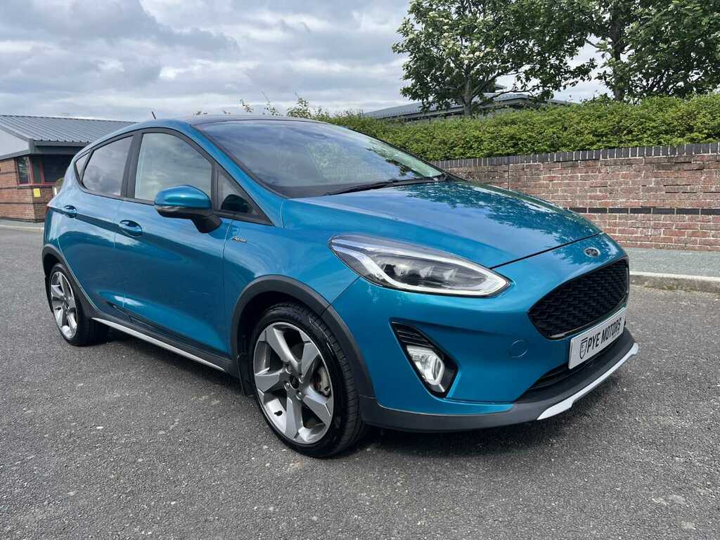 Ford Fiesta 1.0 Ecoboost 140 Active X Blue #1