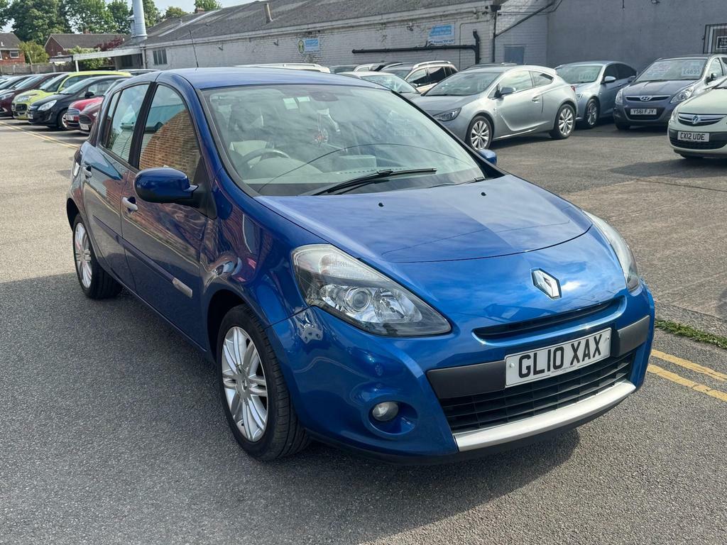 Compare Renault Clio 1.6 Vvt Initiale Tomtom Euro 4 GL10XAX Blue