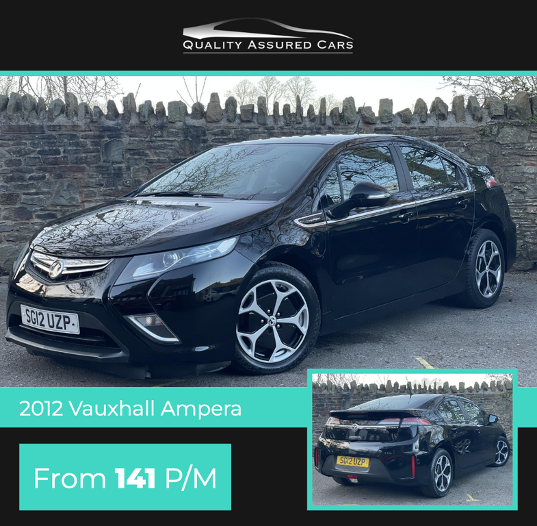 Compare Vauxhall Ampera Positiv Hatchback Plug-in Hybrid E SG12UZP Black