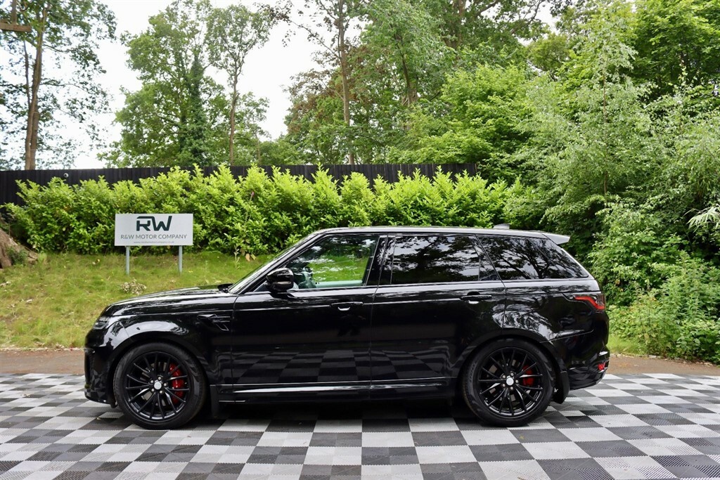 Compare Land Rover Range Rover Sport Svr MM21NRV Black