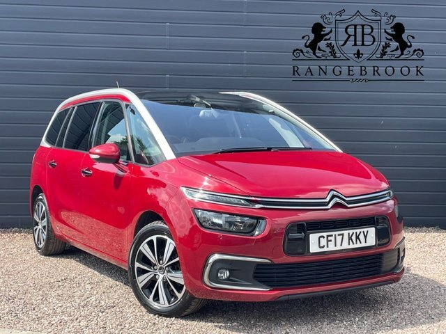 Citroen Grand C4 Picasso Grand Picasso 1.6 Bluehdi Flair Ss Red #1