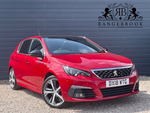 Compare Peugeot 308 1.2 Ss Gt Line DX18WTG Red